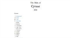 Desktop Screenshot of gameofcyvasse.com